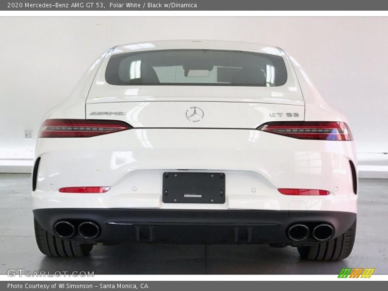 Polar White / Black w/Dinamica 2020 Mercedes-Benz AMG GT 53