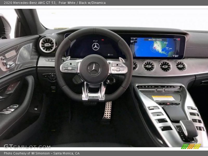 Polar White / Black w/Dinamica 2020 Mercedes-Benz AMG GT 53