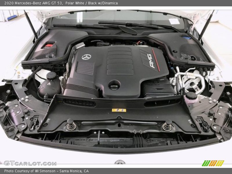 Polar White / Black w/Dinamica 2020 Mercedes-Benz AMG GT 53