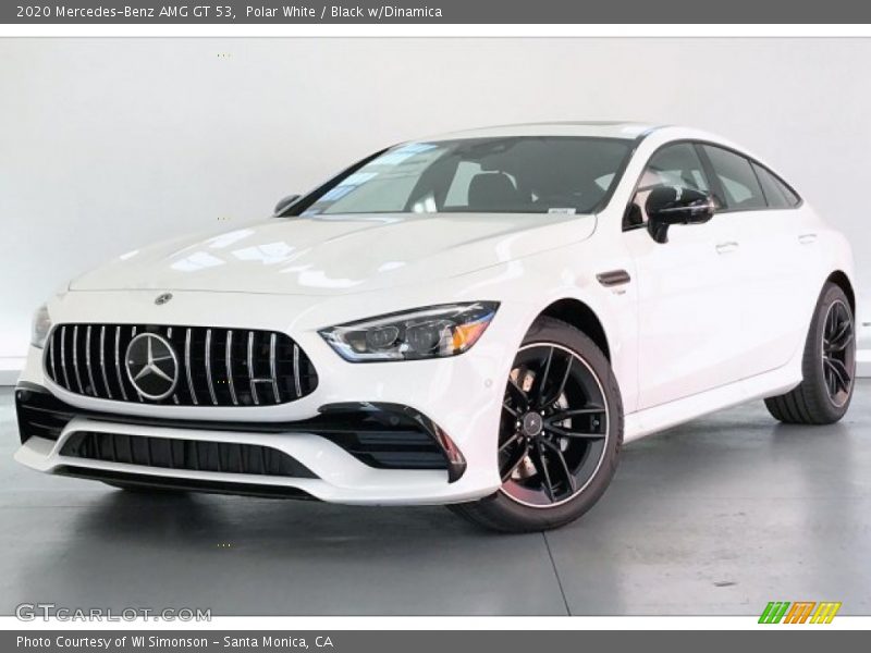 Front 3/4 View of 2020 AMG GT 53