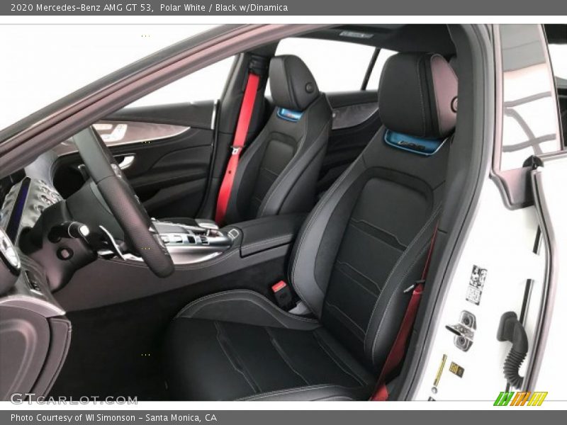 Front Seat of 2020 AMG GT 53