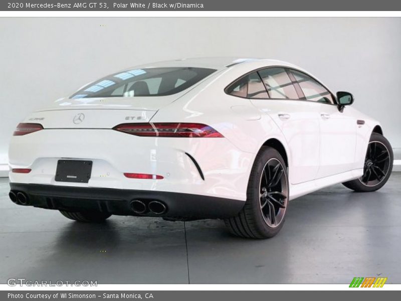Polar White / Black w/Dinamica 2020 Mercedes-Benz AMG GT 53