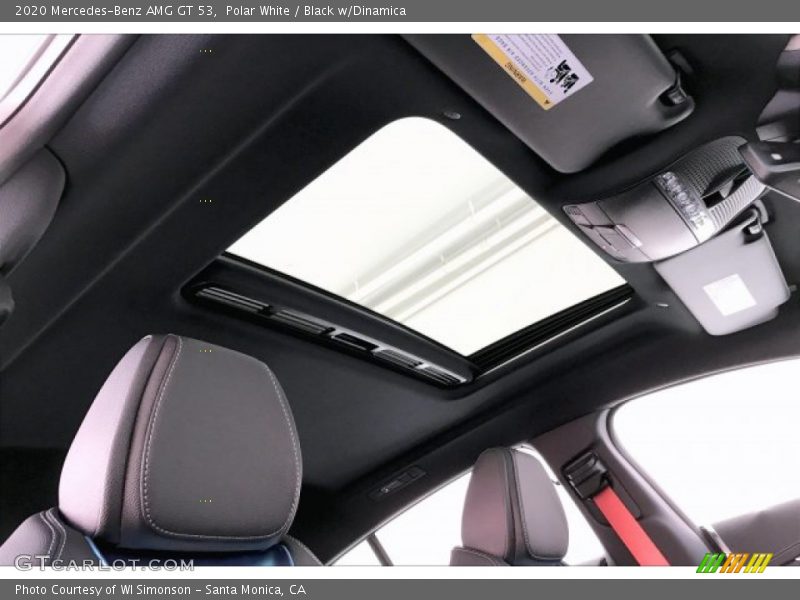 Sunroof of 2020 AMG GT 53