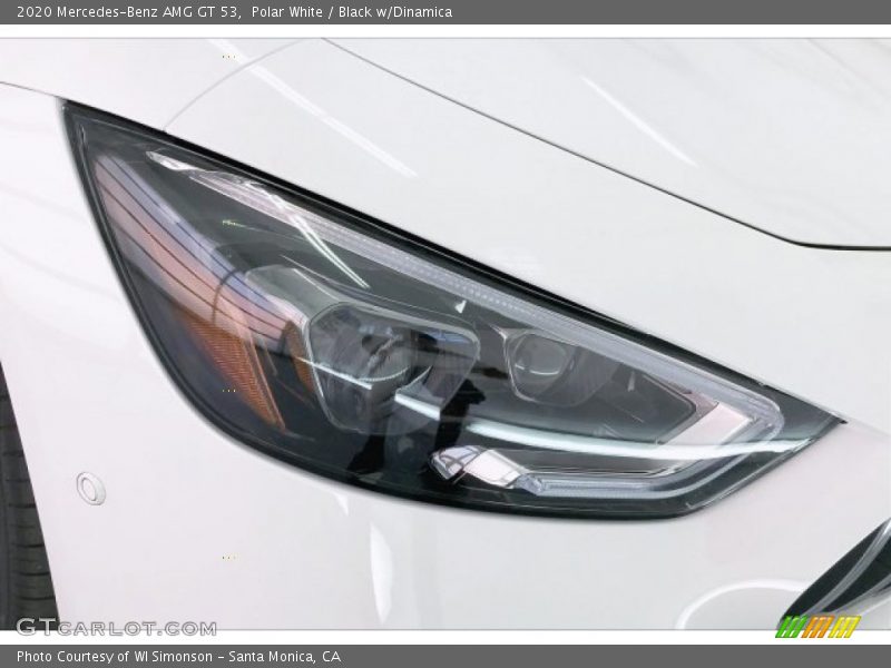 Polar White / Black w/Dinamica 2020 Mercedes-Benz AMG GT 53