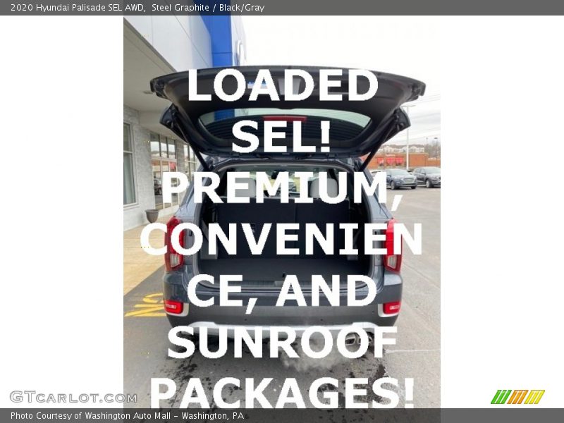 Steel Graphite / Black/Gray 2020 Hyundai Palisade SEL AWD