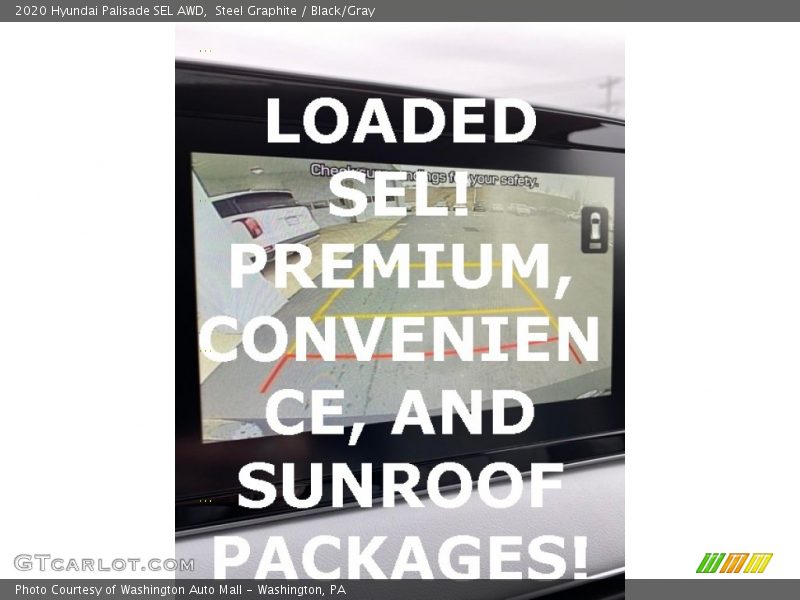 Steel Graphite / Black/Gray 2020 Hyundai Palisade SEL AWD