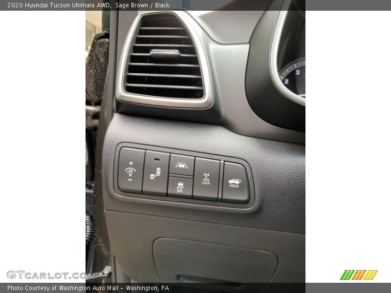 Sage Brown / Black 2020 Hyundai Tucson Ultimate AWD