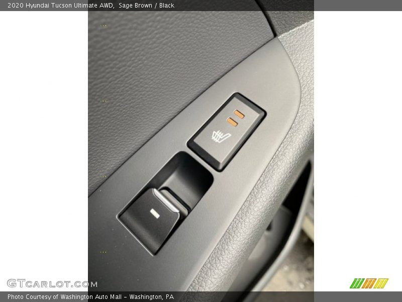 Sage Brown / Black 2020 Hyundai Tucson Ultimate AWD