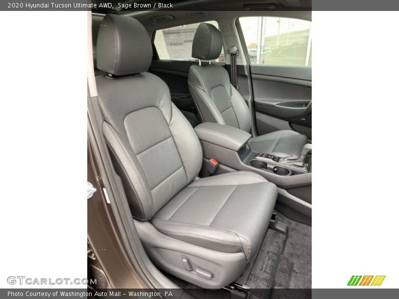Sage Brown / Black 2020 Hyundai Tucson Ultimate AWD