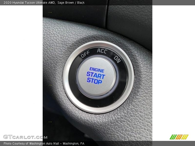 Sage Brown / Black 2020 Hyundai Tucson Ultimate AWD