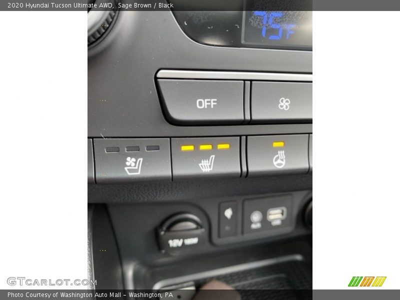 Sage Brown / Black 2020 Hyundai Tucson Ultimate AWD