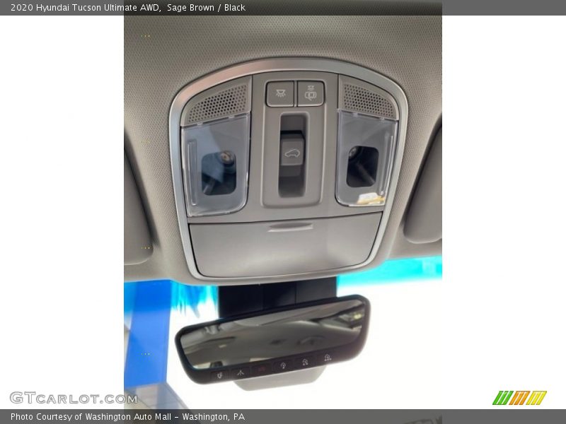 Sage Brown / Black 2020 Hyundai Tucson Ultimate AWD