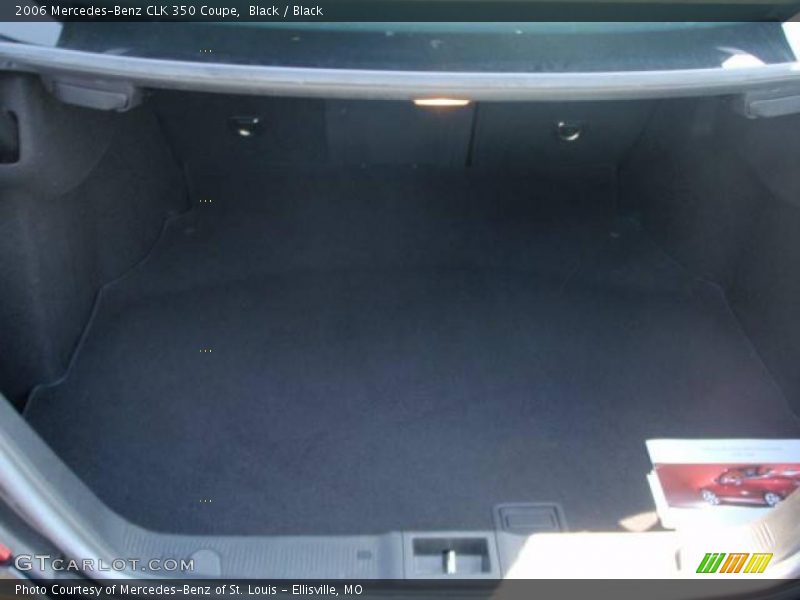 Black / Black 2006 Mercedes-Benz CLK 350 Coupe
