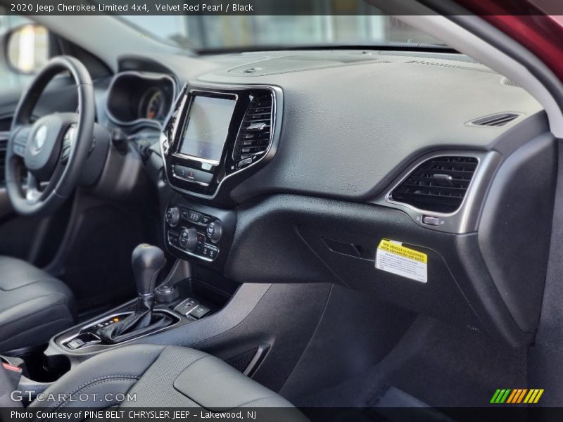 Velvet Red Pearl / Black 2020 Jeep Cherokee Limited 4x4