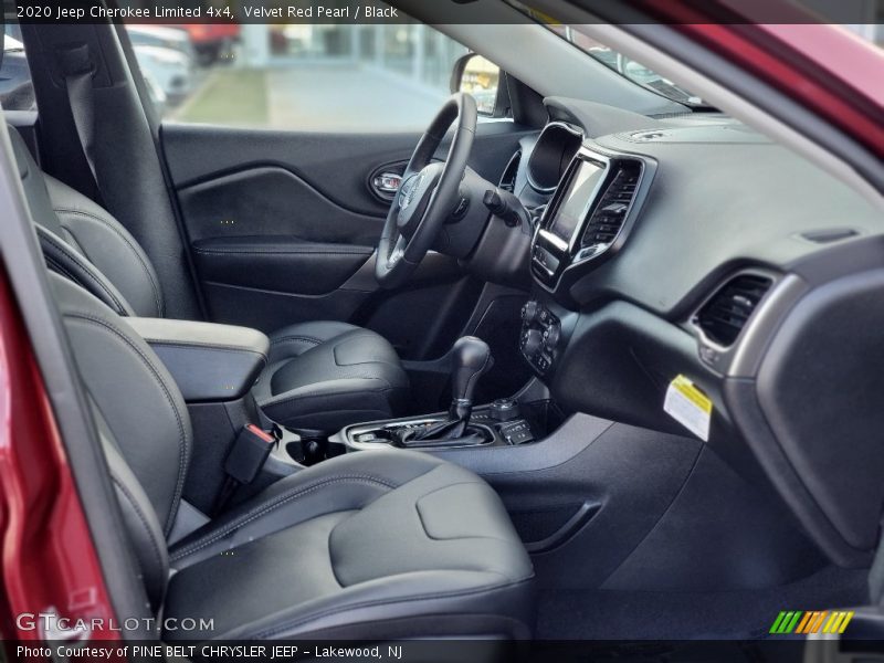Velvet Red Pearl / Black 2020 Jeep Cherokee Limited 4x4