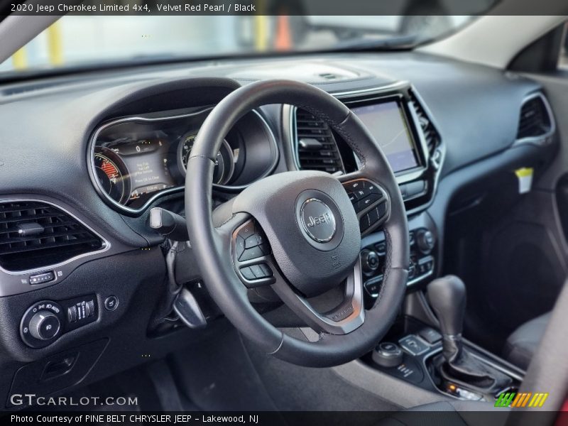 Velvet Red Pearl / Black 2020 Jeep Cherokee Limited 4x4