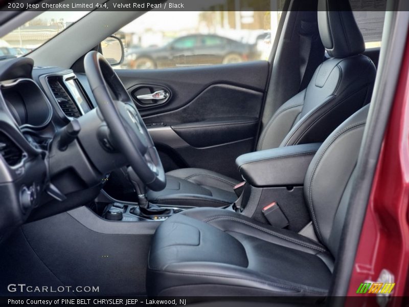 Velvet Red Pearl / Black 2020 Jeep Cherokee Limited 4x4