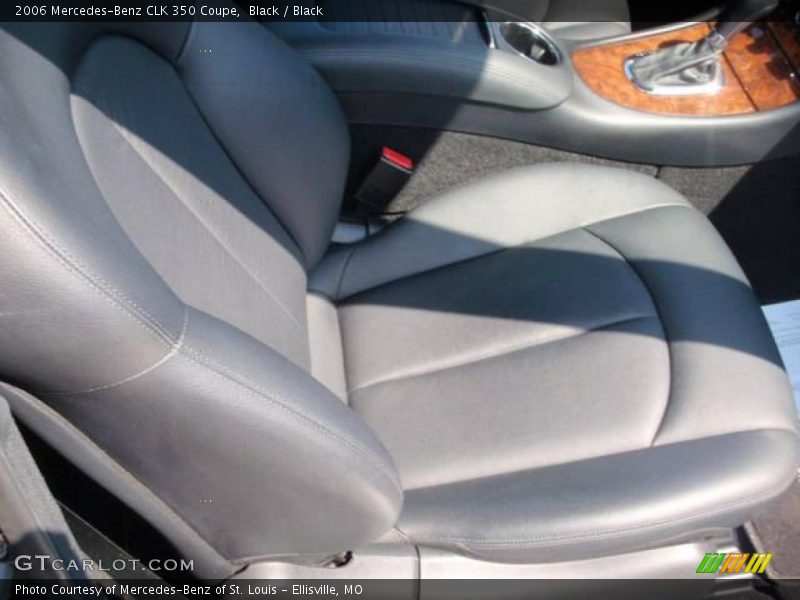 Black / Black 2006 Mercedes-Benz CLK 350 Coupe