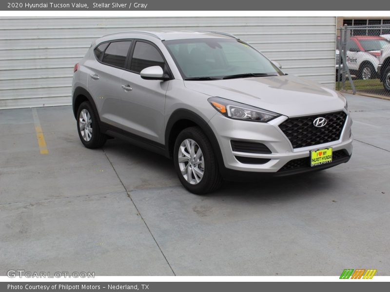 Stellar Silver / Gray 2020 Hyundai Tucson Value