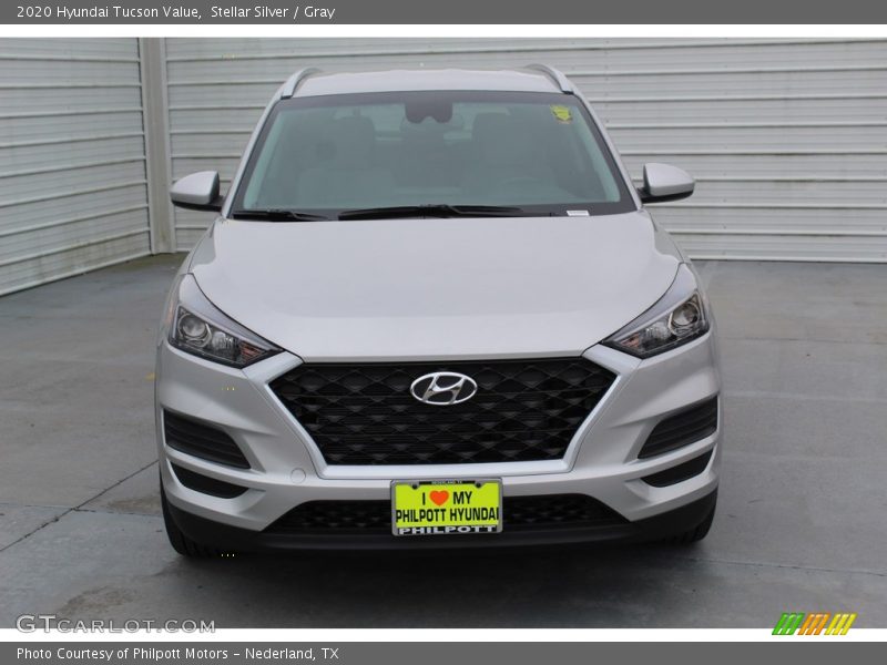 Stellar Silver / Gray 2020 Hyundai Tucson Value