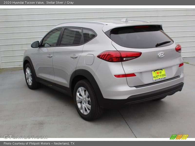 Stellar Silver / Gray 2020 Hyundai Tucson Value