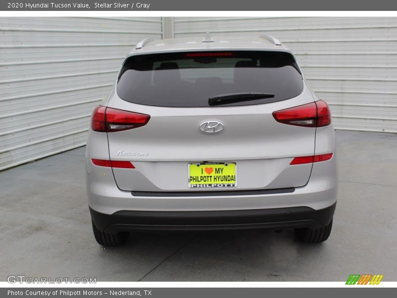 Stellar Silver / Gray 2020 Hyundai Tucson Value