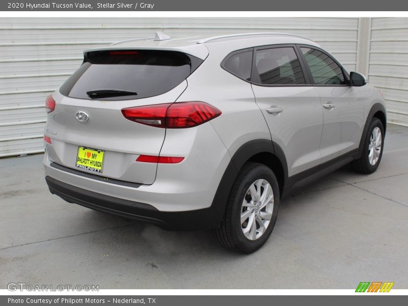 Stellar Silver / Gray 2020 Hyundai Tucson Value