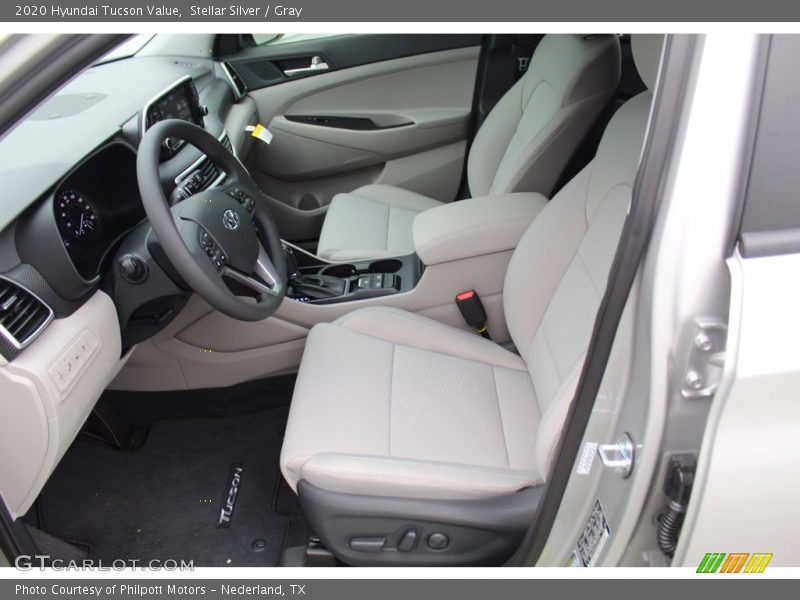 Stellar Silver / Gray 2020 Hyundai Tucson Value