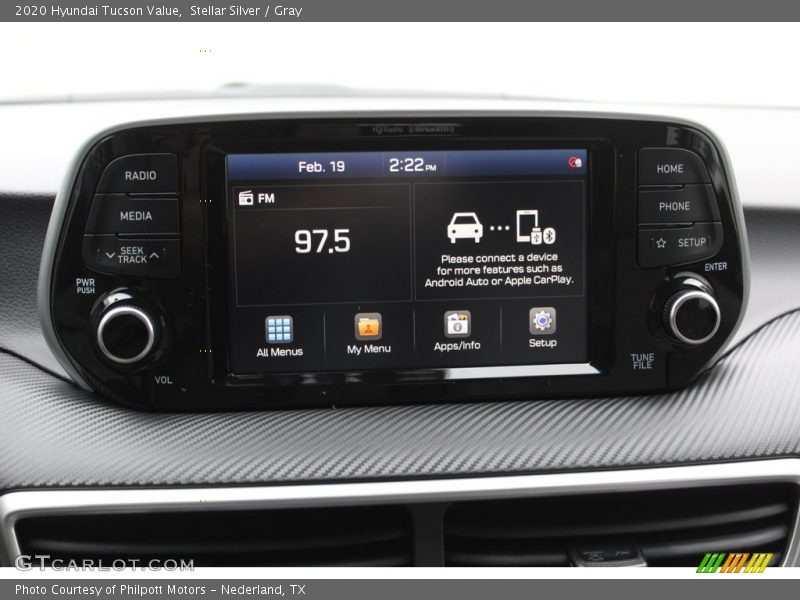 Stellar Silver / Gray 2020 Hyundai Tucson Value