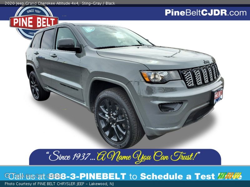Sting-Gray / Black 2020 Jeep Grand Cherokee Altitude 4x4