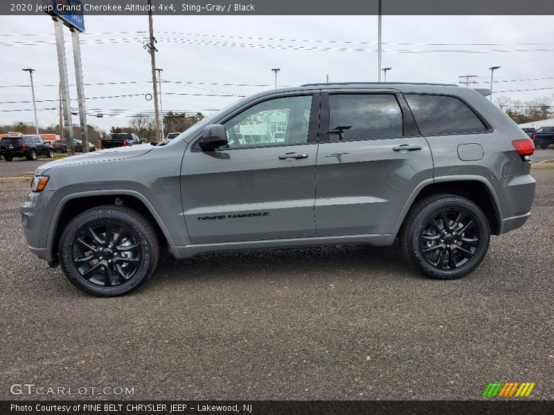 Sting-Gray / Black 2020 Jeep Grand Cherokee Altitude 4x4