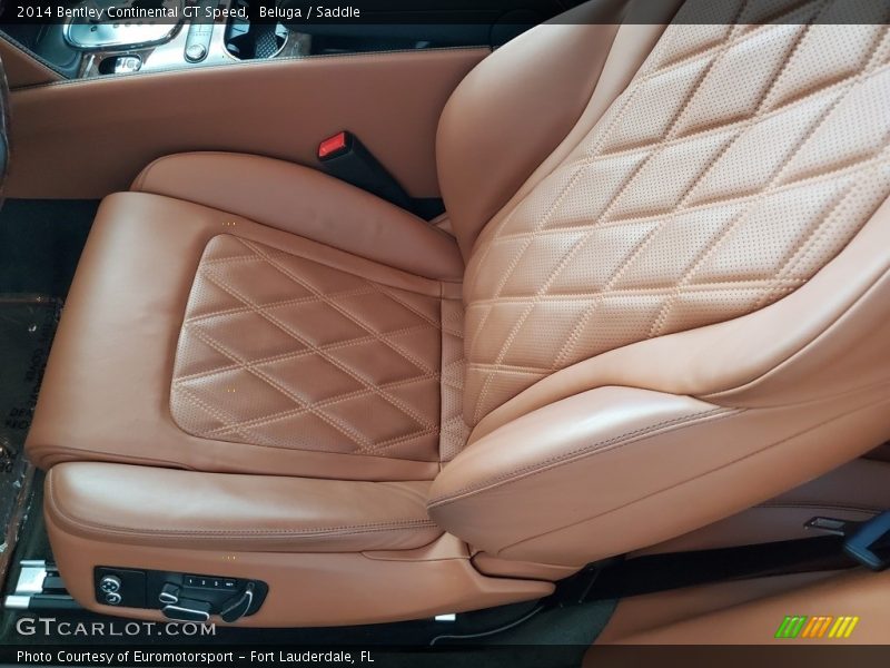 Front Seat of 2014 Continental GT Speed