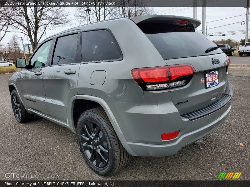 Sting-Gray / Black 2020 Jeep Grand Cherokee Altitude 4x4