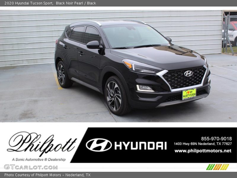 Black Noir Pearl / Black 2020 Hyundai Tucson Sport