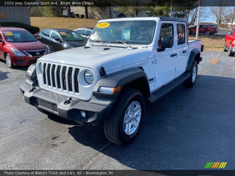 Bright White / Black 2020 Jeep Gladiator Sport 4x4