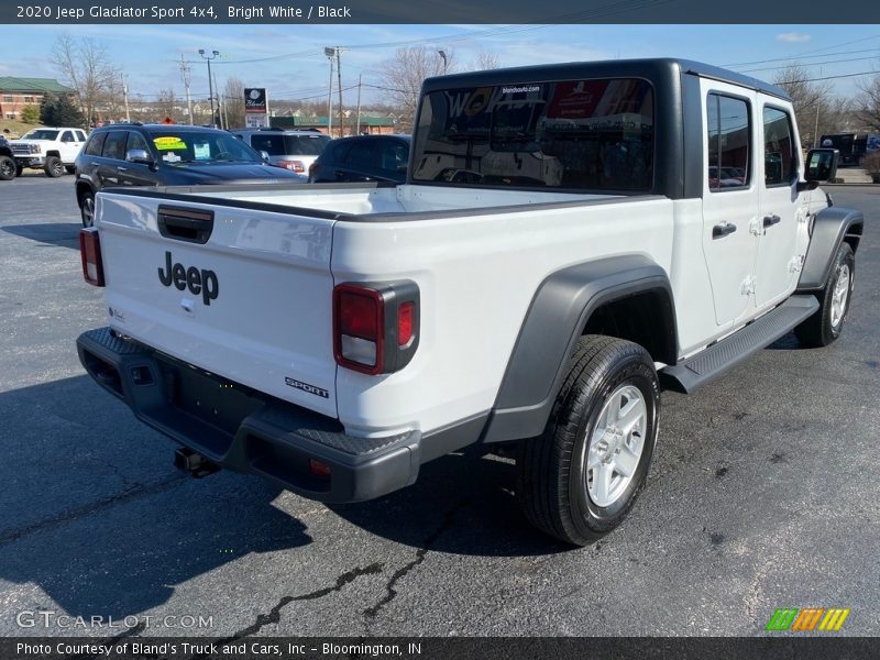 Bright White / Black 2020 Jeep Gladiator Sport 4x4