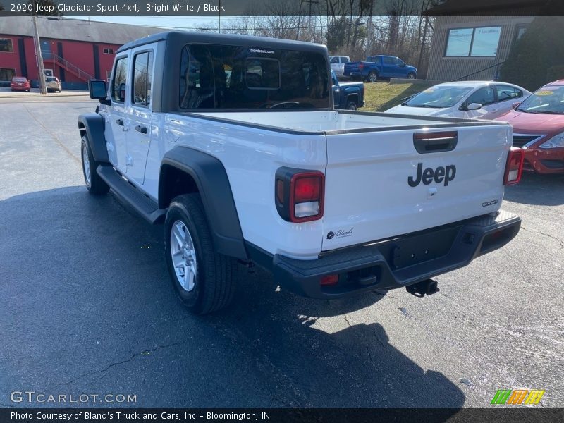 Bright White / Black 2020 Jeep Gladiator Sport 4x4
