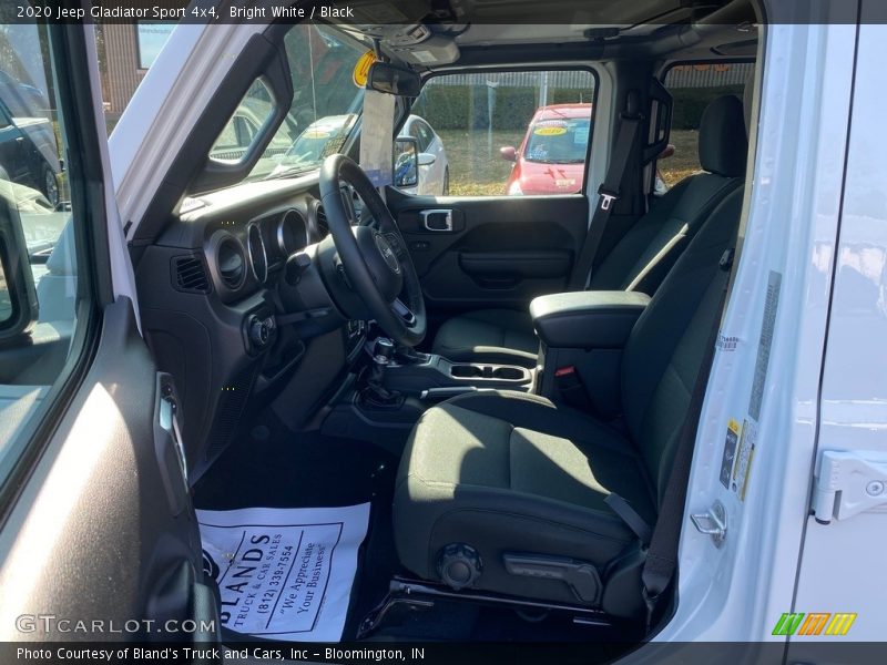 Bright White / Black 2020 Jeep Gladiator Sport 4x4