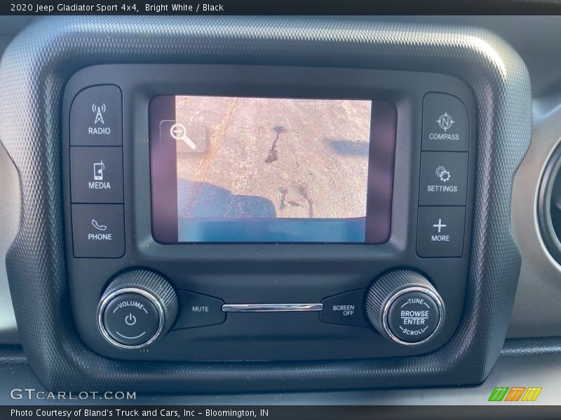 Bright White / Black 2020 Jeep Gladiator Sport 4x4