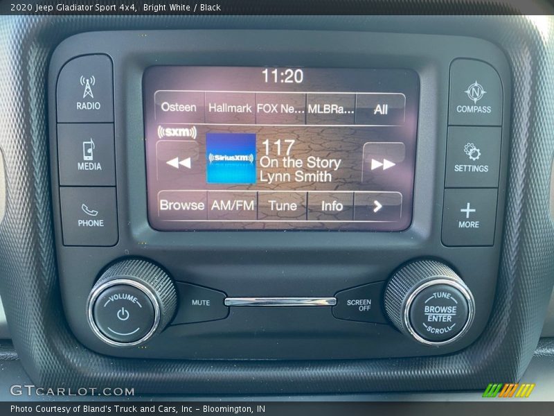 Bright White / Black 2020 Jeep Gladiator Sport 4x4