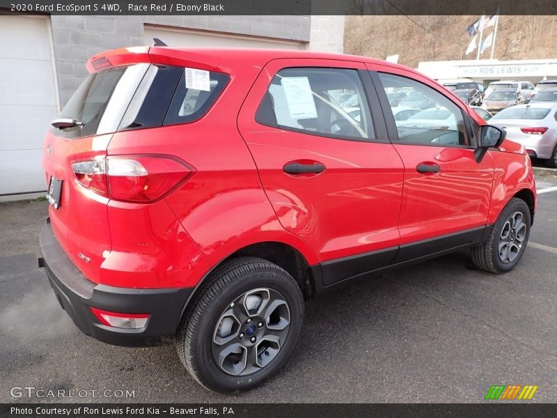 Race Red / Ebony Black 2020 Ford EcoSport S 4WD
