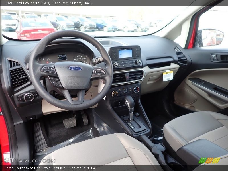 Front Seat of 2020 EcoSport S 4WD