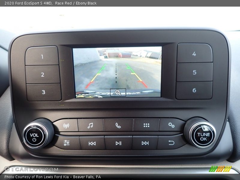 Controls of 2020 EcoSport S 4WD