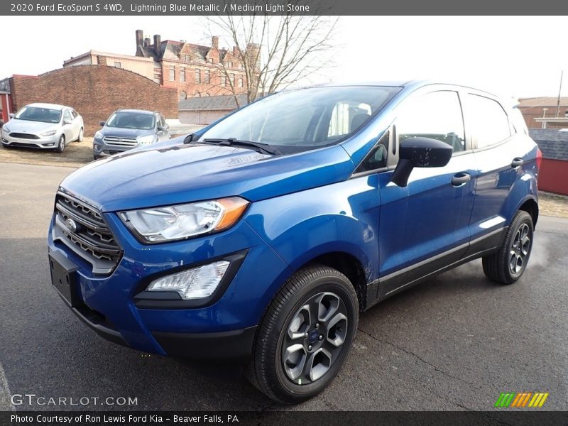  2020 EcoSport S 4WD Lightning Blue Metallic