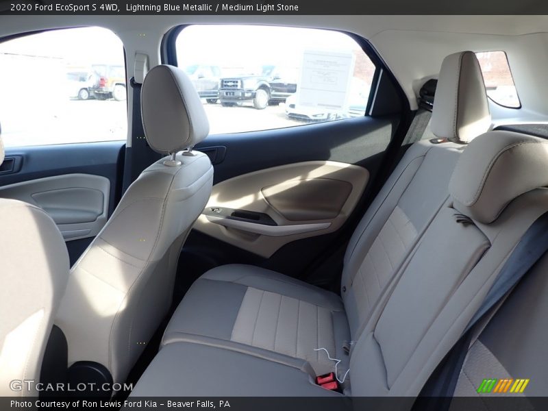 Rear Seat of 2020 EcoSport S 4WD