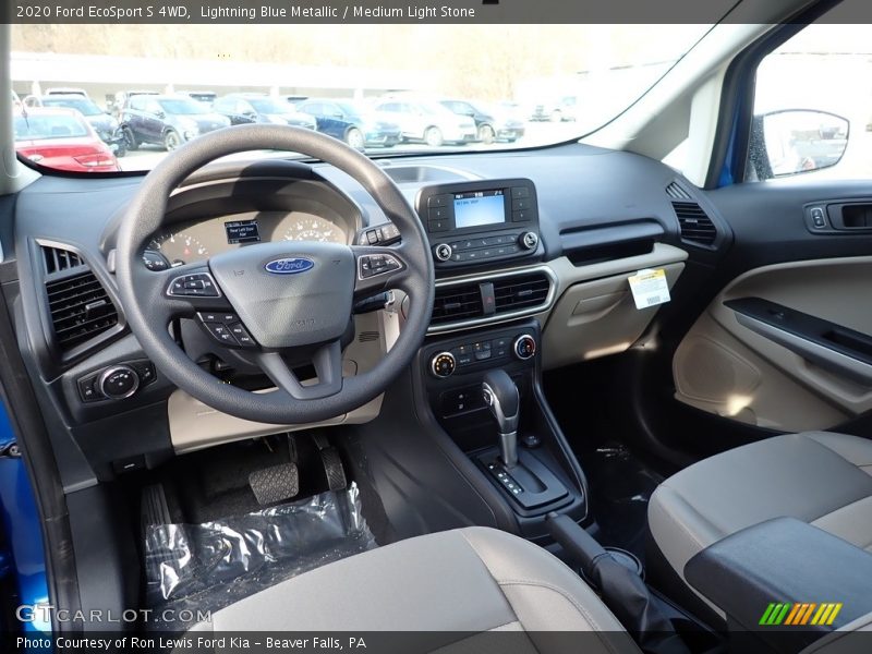 Front Seat of 2020 EcoSport S 4WD