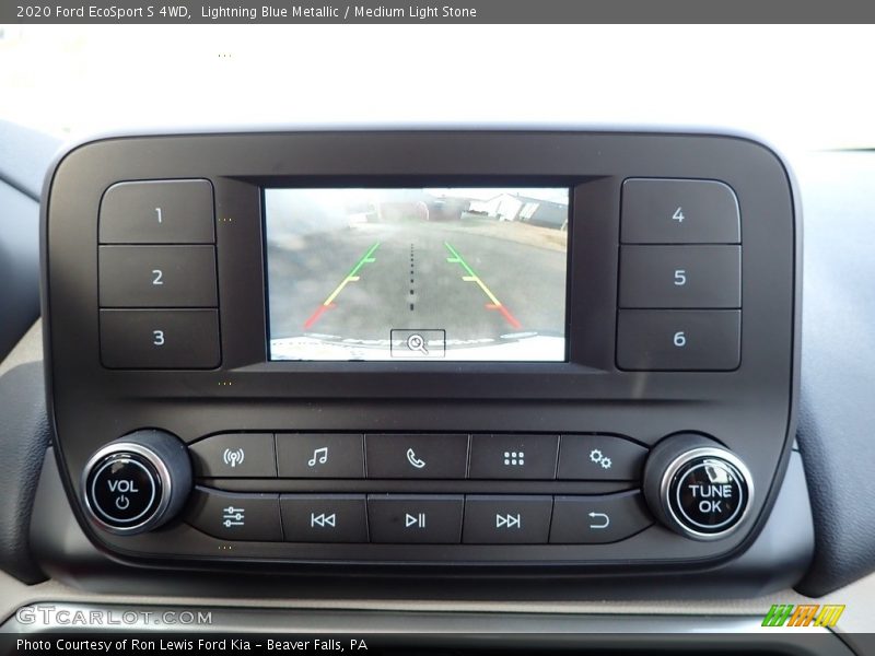 Controls of 2020 EcoSport S 4WD