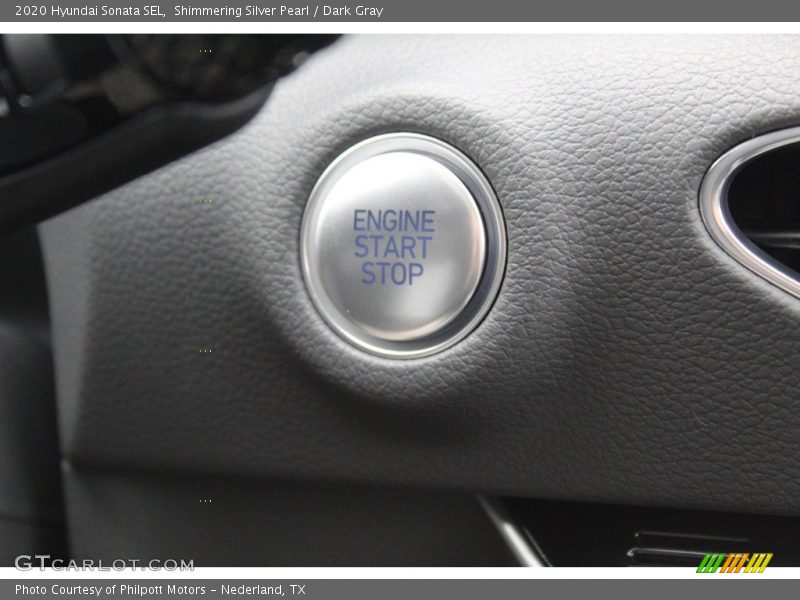 Shimmering Silver Pearl / Dark Gray 2020 Hyundai Sonata SEL