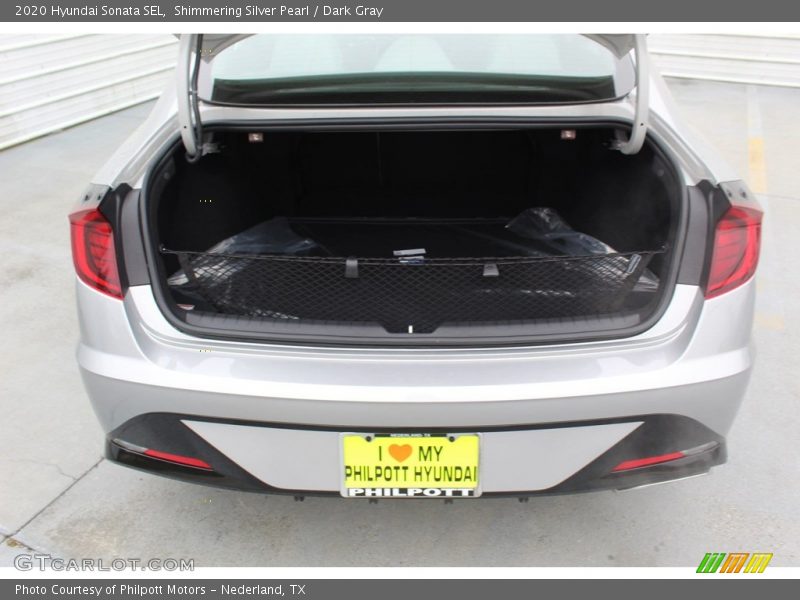 Shimmering Silver Pearl / Dark Gray 2020 Hyundai Sonata SEL