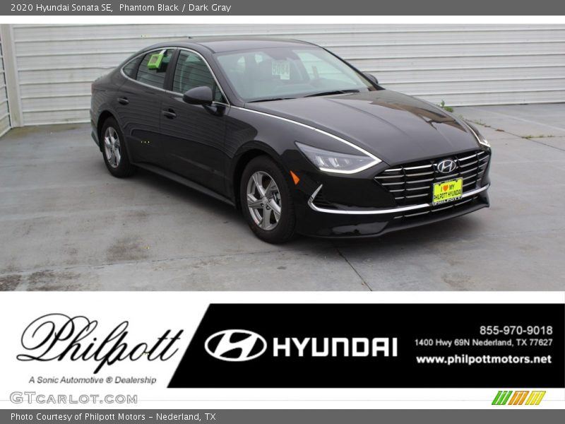 Phantom Black / Dark Gray 2020 Hyundai Sonata SE